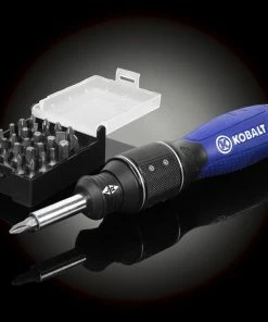 Kobalt Screwdrivers 32-Piece Rubber Handle Magnetic Ratcheting Set Multi-bit Screwdriver Set -Kobalt Sales Store 42474641