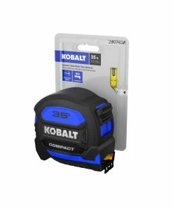 Kobalt Tape Measures 35 Ft. Kobalt Compact Wide Blade 11 Kobalt Tape Measures 35 Ft. Kobalt Compact Wide Blade -Kobalt Sales Store 42480881
