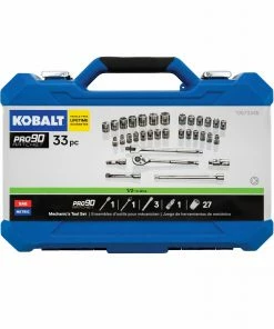 Kobalt Mechanics Tool Sets 33-Piece Standard (SAE) and Metric Combination Polished Chrome Mechanics Tool Set (1/2-in;) 14 Kobalt Mechanics Tool Sets 33-Piece Standard (SAE) and Metric Combination Polished Chrome Mechanics Tool Set (1/2-in;) -Kobalt Sales Store 42488302 scaled