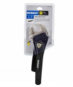 Kobalt Adjustable Wrenches Rapid adjust 8-in Steel and Plastic Adjustable Wrench -Kobalt Sales Store 42581322