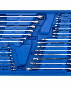 Kobalt Mechanics Tool Sets 250-Piece Standard (SAE) and Metric Combination Polished Chrome Mechanics Tool Set (1/4-in; 3/8-in) -Kobalt Sales Store 42702394 scaled