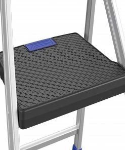 Kobalt Step Stools 3-Step 250-lb Capacity Aluminum Foldable Step Stool -Kobalt Sales Store 43410328