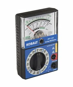 Kobalt Test Meters 0.25 Amp 500V Analog Manual Ranging Multimeter (Battery Included) -Kobalt Sales Store 43489084