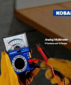 Kobalt Test Meters 0.25 Amp 500V Analog Manual Ranging Multimeter (Battery Included) -Kobalt Sales Store 43489086