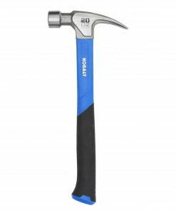 Kobalt Hammers 20-oz Smooth Face Steel Head Fiberglass Claw Hammer -Kobalt Sales Store 43499990