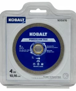 Kobalt Diamond Saw Blades 4-in Wet or Dry Porcelain Continuous Diamond Saw Blade 7 Kobalt Diamond Saw Blades 4-in Wet or Dry Porcelain Continuous Diamond Saw Blade -Kobalt Sales Store 43538972