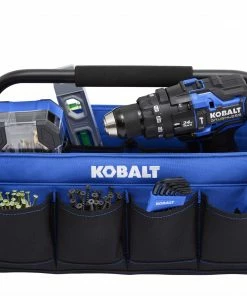 Kobalt Tool Bags Blue, Black Polyester 16-in Tool Tote 11 Kobalt Tool Bags Blue, Black Polyester 16-in Tool Tote -Kobalt Sales Store 43928487 scaled