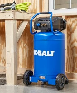 Kobalt Air Compressors 20-Gallon Single Stage Portable Corded Electric Vertical Air Compressor 21 Kobalt Air Compressors 20-Gallon Single Stage Portable Corded Electric Vertical Air Compressor -Kobalt Sales Store 44018210