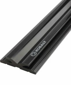 Kobalt Slatwall & Rail Storage Systems 32-in Black Plastic Multipurpose Storage Rail