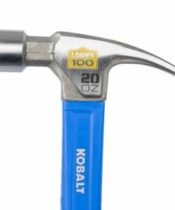Kobalt Hammers 100-year anniversary 20-oz Smooth Face Steel Head Fiberglass Claw Hammer -Kobalt Sales Store 44221555