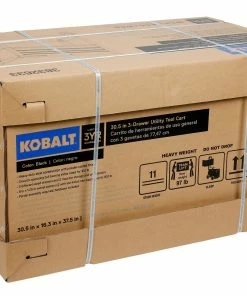 Kobalt Top Tool Chests 30.5-in W x 37.5-in H 3-Drawer Steel Tool Chest (Black) -Kobalt Sales Store 44258614 scaled