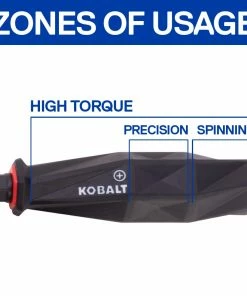 Kobalt Screwdrivers 6-Piece Tpr/Thermoplastic Rubber Handle Slottedhead and Phillips Screwdriver Set -Kobalt Sales Store 44385799