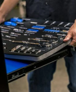 Kobalt Mechanics Tool Sets 300-Piece Standard (SAE) and Metric Combination Polished Chrome Mechanics Tool Set (1/4-in; 3/8-in) -Kobalt Sales Store 44414531 scaled