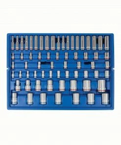 Kobalt Mechanics Tool Sets 243-Piece Standard (SAE) and Metric Combination Polished Chrome Mechanics Tool Set (1/4-in; 3/8-in) -Kobalt Sales Store 44474239 scaled