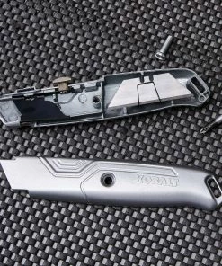 Kobalt Utility Knives Kobalt 2pk retractable utility knife 18mm 6-Blade Retractable Utility Knife with On Tool Blade Storage -Kobalt Sales Store 44577959