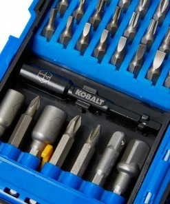 Kobalt Screwdriver Bits Screwdriver Bit Set (52-Piece) -Kobalt Sales Store 44608939