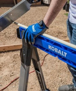 Kobalt Saw Horses 30.63-in W x 33.5-in H Adjustable Pp and Steel Construction Saw Horse (1000-lb Capacity) -Kobalt Sales Store 44628175 scaled