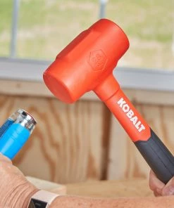 Kobalt Hammers 28-oz Smooth Face Plastic Head Plastic Dead Blow Hammer -Kobalt Sales Store 44895952