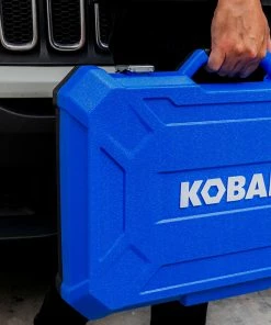 Kobalt Mechanics Tool Sets 309-Piece Standard (SAE) and Metric Combination Polished Chrome Mechanics Tool Set (1/4-in; 3/8-in) -Kobalt Sales Store 45006289 scaled