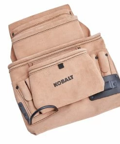 Kobalt Tool Pouches Leather General Construction Tool Pouch -Kobalt Sales Store 45007059