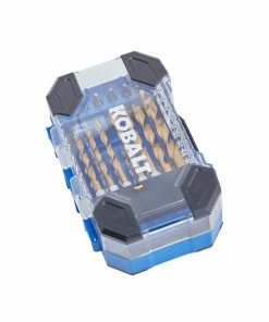 Kobalt Twist Drill Bits 21-Piece Assorted x Set Titanium Twist Drill Bit Set -Kobalt Sales Store 45347513