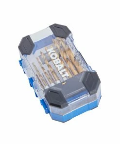 Kobalt Twist Drill Bits 14-Piece Assorted x Set Titanium Coated Hss Twist Drill Bit Set -Kobalt Sales Store 45347521