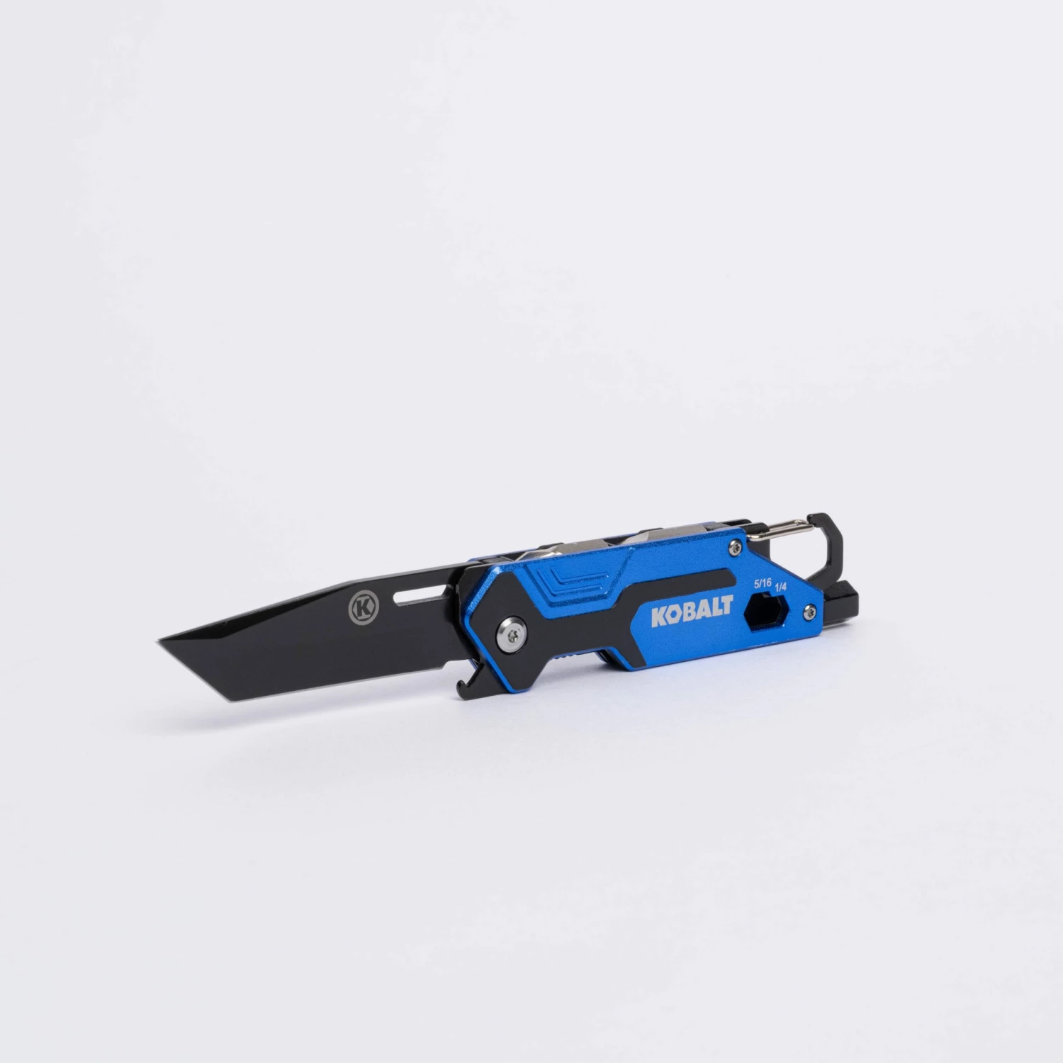 Kobalt Pocket Knives 2.87-in Stainless Steel Tanto Pocket Knife 2 Kobalt Pocket Knives 2.87-in Stainless Steel Tanto Pocket Knife - Image 2