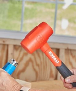 Kobalt Hammers 28-oz Smooth Face Plastic Head Plastic Dead Blow Hammer -Kobalt Sales Store 45373594