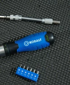 Kobalt Screwdrivers 27-Piece Rubber Handle Ratcheting Set Multi-bit Screwdriver Set -Kobalt Sales Store 45373627