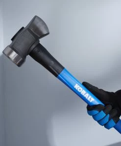 Kobalt Hammers 10-lb Polished Face Steel Head Fiberglass Sledge Hammer -Kobalt Sales Store 45373688