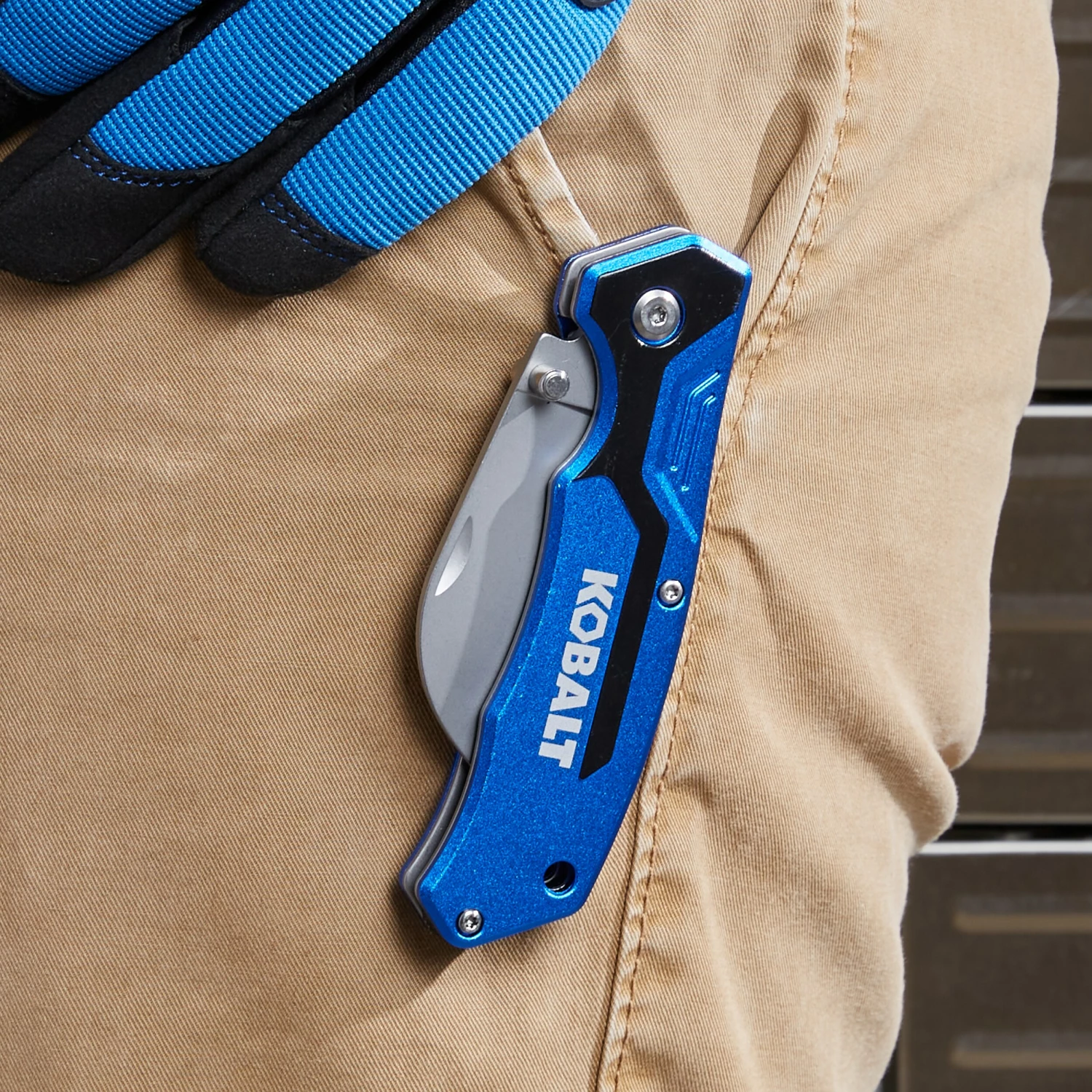 Kobalt Pocket Knives Folding Hawk Bill Knife 5 Kobalt Pocket Knives Folding Hawk Bill Knife - Image 5