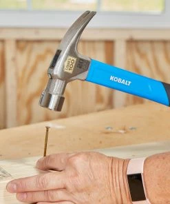 Kobalt Hammers 100-year anniversary 20-oz Smooth Face Steel Head Fiberglass Claw Hammer -Kobalt Sales Store 45373789