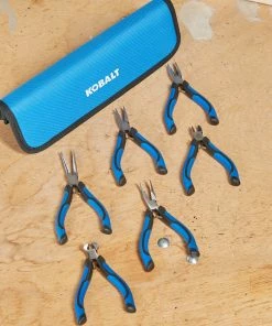 Kobalt Plier Sets 6pc mini pliers set with zip case 6-Pack Assorted Plier Set -Kobalt Sales Store 45373817