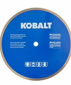 Kobalt Diamond Saw Blades 10-in Wet Glass Diamond Saw Blade 5 Kobalt Diamond Saw Blades 10-in Wet Glass Diamond Saw Blade -Kobalt Sales Store 45400386