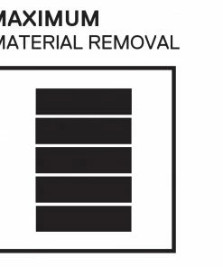 Kobalt Files 4-in Coarse Half Round Beaver File -Kobalt Sales Store 45419753