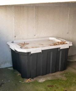 Kobalt Plastic Storage Totes X-large 24-Gallon (96-Quart) Grey Tote Latching Lid -Kobalt Sales Store 46358960 scaled