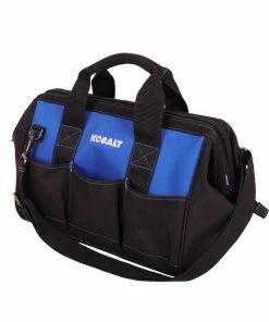 Kobalt Tool Bags Blue Black Polyester 15-in Tool Bag -Kobalt Sales Store 4895236900172 42144134